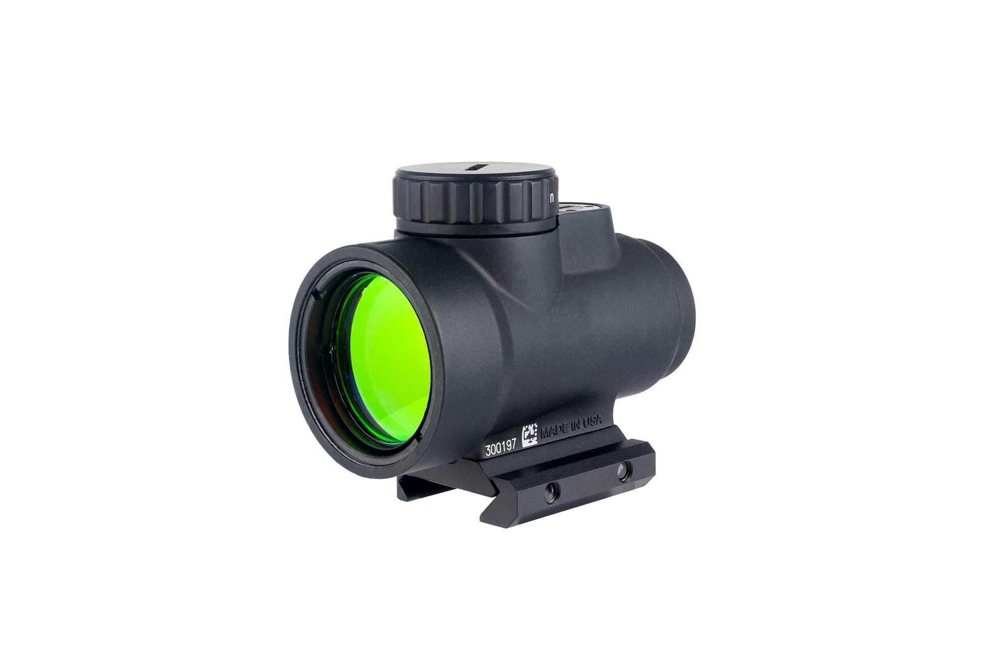 Trijicon MRO SD Red Dot Sight with Low Mount - 2 MOA - Green Reticle